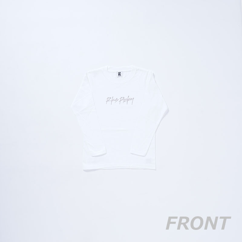キッズ】RKSスワロフスキーロングT(white) | RKS ricky 