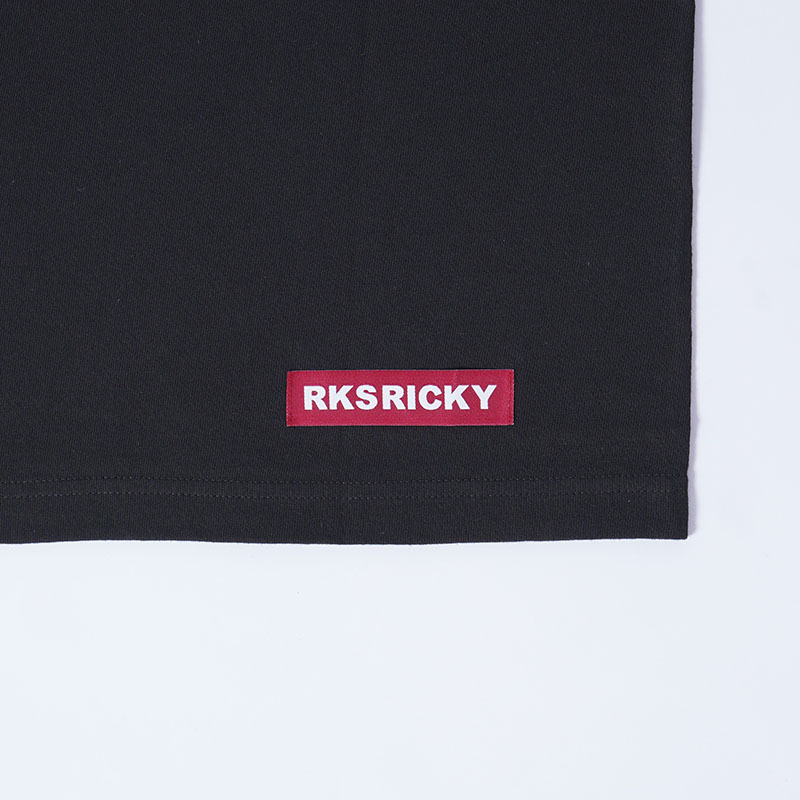 RKS RICKYのスワロフスキーロングTシャツ