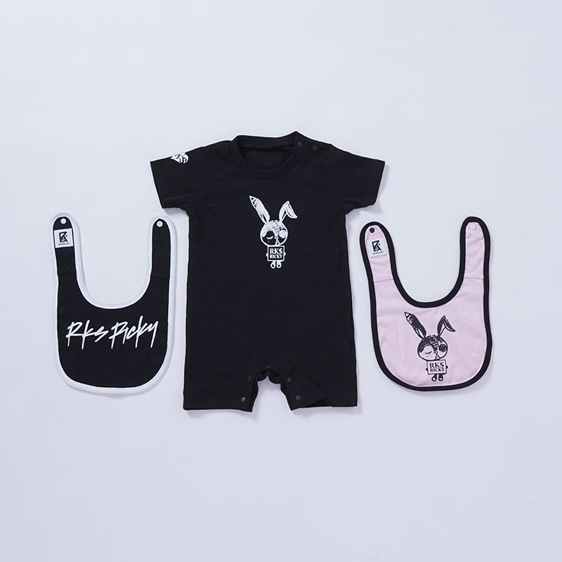 RKS USA(ウサ)ストラップ付きTシャツ(ベビー) | RKS ricky