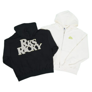 RKS フレイドロゴジップパーカー