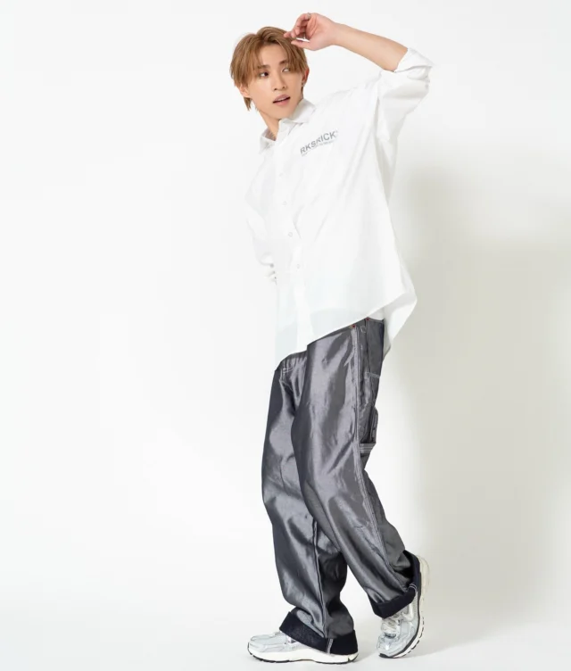 Rickyパンツ Rocky Monroe｜ストレッチミリタリーワイドカーゴパンツ